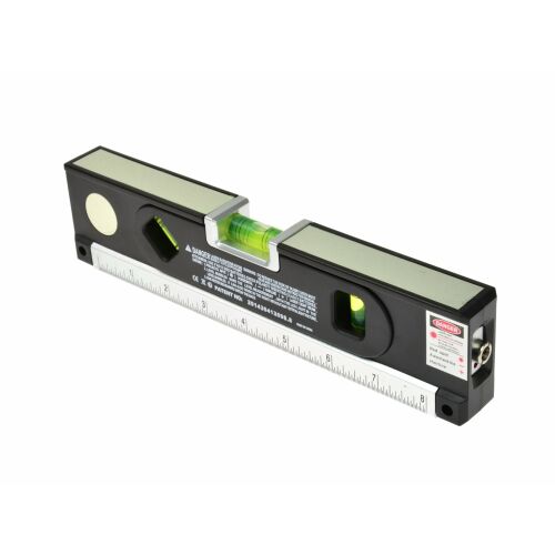GEKO Laser Level with 1.5m Measuring Tape - Precision Leveling Tool