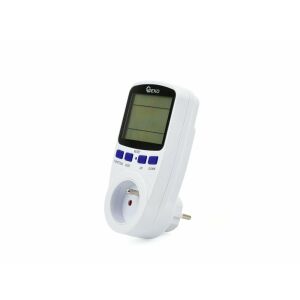 Geko G03348 Electricity Usage Monitor, angled view - Electricity Meter