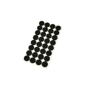 Geko G29813 17mm Negru Adeziv Pâslă Tampoane - Set 32 Bucăți - Protecții pentru picioarele mobilierului