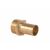Brass connector for 19 mm hose, 3/4" male thread, Geko G70170 131333943