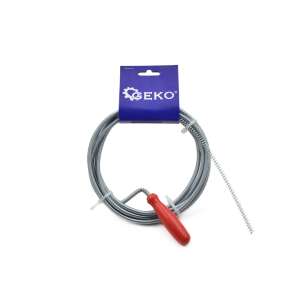Geko G73152 6mm x 3m drain cleaning snake, drain cleaner, plumbing snake, clogged drain, pipe cleaning - Cleaning Tool