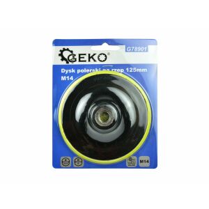 Tépőzáras polírozó tárcsa, 125 mm, M10, Geko G78901