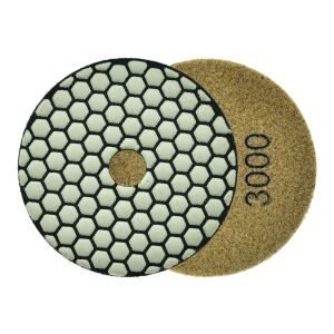 Disc pentru slefuirea uscata a gresiei, 100 mm, granulatie 3000, Geko G78936 131335046 - Accesorii pentru unelte