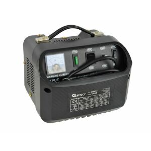 Geko CB-40 12/24V 30A Battery Charger Angled View - Vehicle battery charger