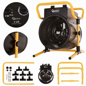 Industrial Electric Heater, 2 kW, Geko G80409 138408652 - Space Heater
