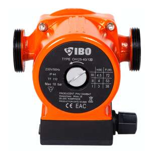 Ibo Dambat OHI 25-40/130, IB030040, Heating Circulation Pump, Energy Efficient, 230V/50Hz, IP44, TF 110, Max 10 bar - Heating circulation pump