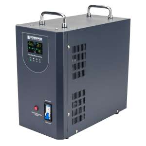 Powermat PM-UPS-3000MP UPS, 3000 VA, 2400 W, pure sine wave inverter, LCD display, with handles - Uninterruptible Power Supplies (UPS)
