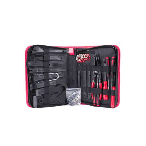 Kárpiteltávolító készlet, 43 elem, Red Technic RTSDT0012