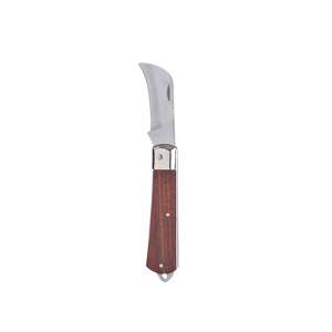 Villager GK 122 grafting knife, 200 mm long, stainless steel blade, wooden handle - Garden