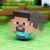 Paladone Minecraft Steve Lengő Lámpa Minecraft témájú háttérrel