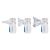 Esperanza Whiff Nebulizer with different attachments, portable inhaler