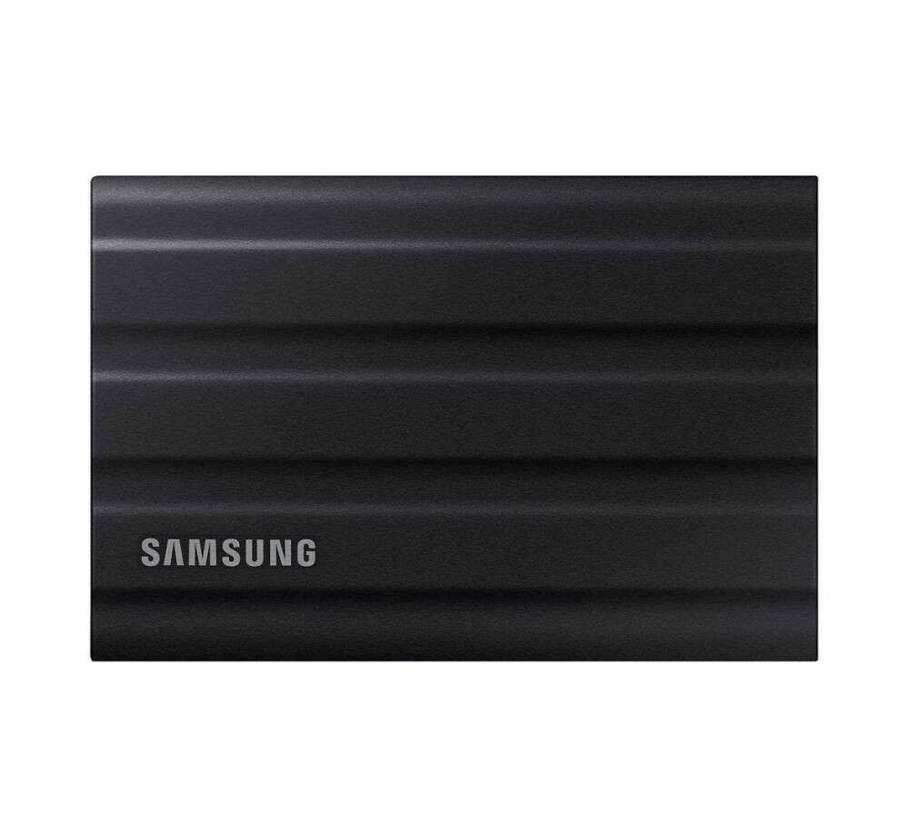 Samsung hordozható ssd t7 shield, usb 3.2 gen.2 (10gbps), 4 tb, fekete
