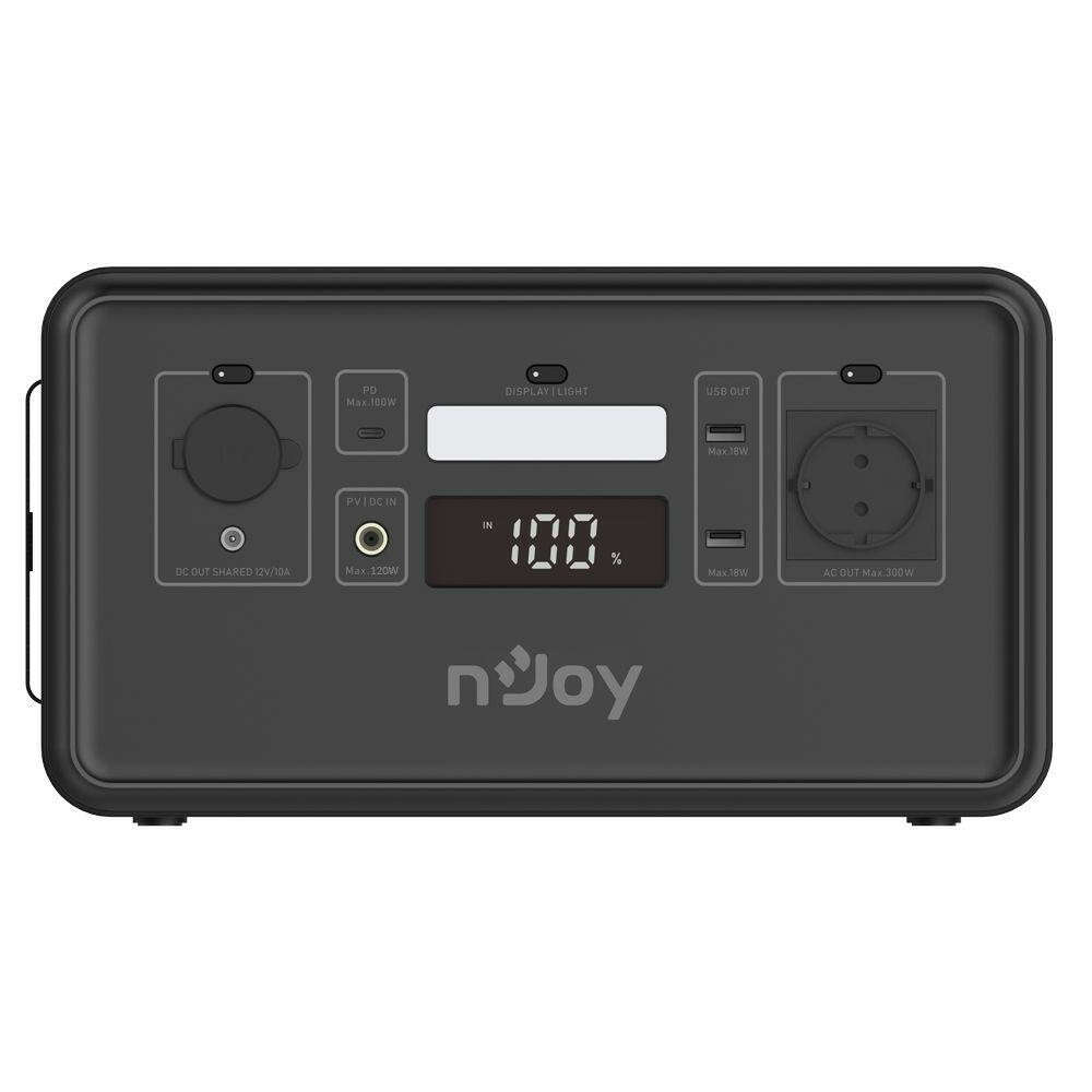 Njoy töltő állomás - power base 300 (tárolt energia: 296w, napele...