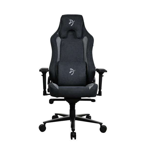 Arozzi vernazza supersoft fabric gaming chair pure black
