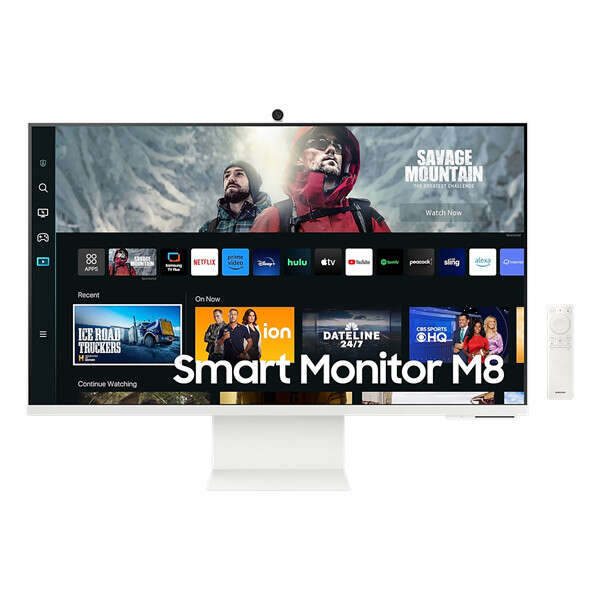 Samsung smart va monitor 27" m80c, 3840x2160, 16:9, 400cd/m2, 4ms...