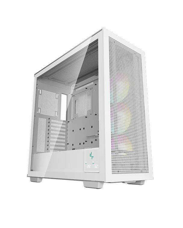 Deepcool számítógépház - morpheus wh (fehér, moduláris, 1x420mm v...