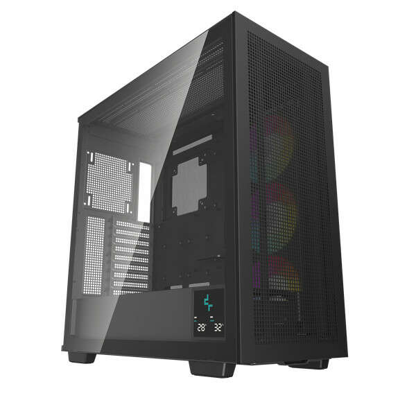 Deepcool számítógépház - morpheus (fekete, moduláris, 1x420mm ven...