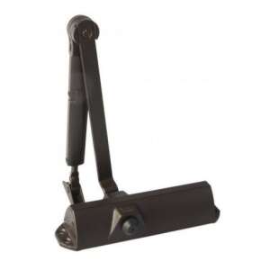 Drzwiowy zamykacz DORMA TS 68, brązowy, do drzwi o wadze do 40-80 kg - Samozamykacz