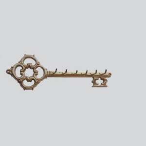 Key-Shaped Copper Key Holder 97559241 - Decoration
