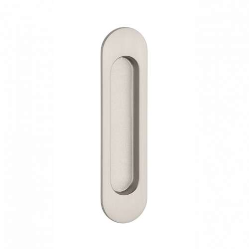 Aprile 7040 Nickel Oval Sliding Door Handle 97559267