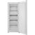 Open GABA GMR-160W upright freezer with 5 drawers
