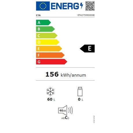 Eta 275990000E Fagyasztószekrény, 60L, M:85, E energiaosztály