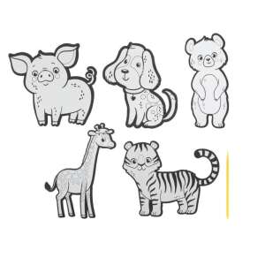 Karckép matrica készítő készlet, állatos Grafix