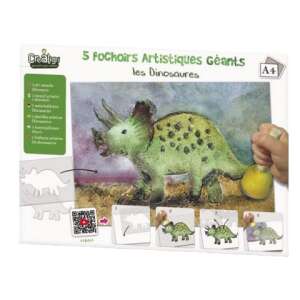 Crealign óriás művészi sablonok dinoszauruszokhoz, 5 sablon dinoszauruszok rajzolásához - Crealign