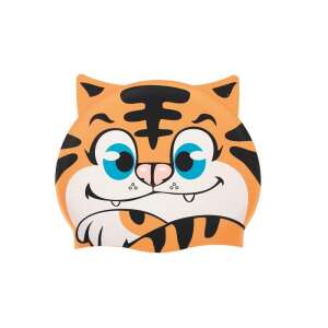 Tigris mintás szilikon úszósapka gyerekeknek, Megaform márka - Úszósapka