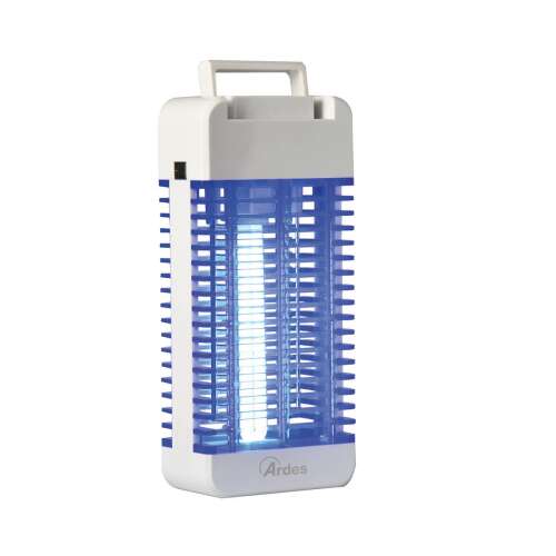 ARDES 6S11A Elektromos rovarcsapda, UV lámpa, 60 m2 hatótávolság, beltéri használatra, energiatakarékos