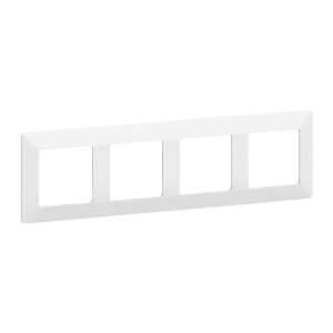 Legrand Valena Life cadru alb pentru 4 intrerupatoare - Legrand Rame pentru întrerupătoare