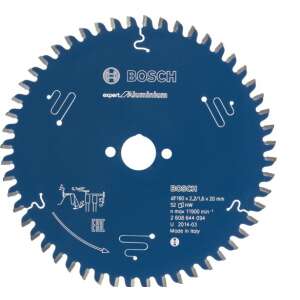 Bosch Tarcza pilarska Expert for Aluminium 190x30mm 56z - 2608644102 97581679 - Bosch Akcesoria do ręcznej pilarki tarczowej