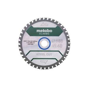 Disc ferăstrău circular Metabo 628273000 Steel Cut Classic Z40 165x20mm - Accesorii fierăstrău circular manual