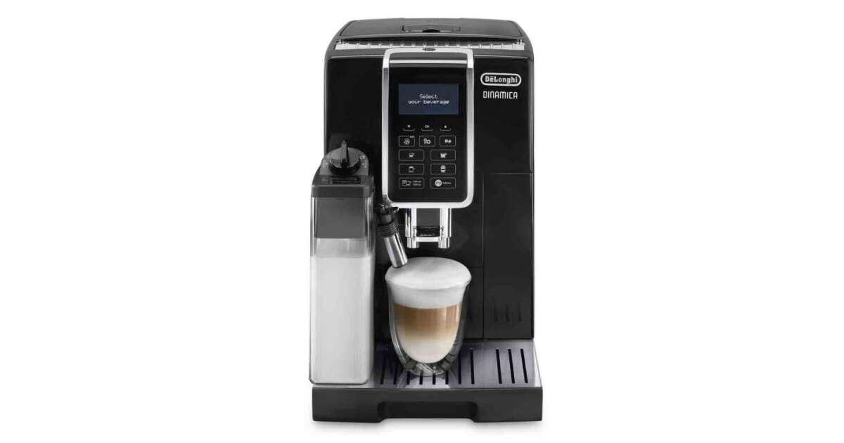 DeLonghi Dinamica Aroma Bar ECAM359.53.B Automata kávéfőző Pepita.hu