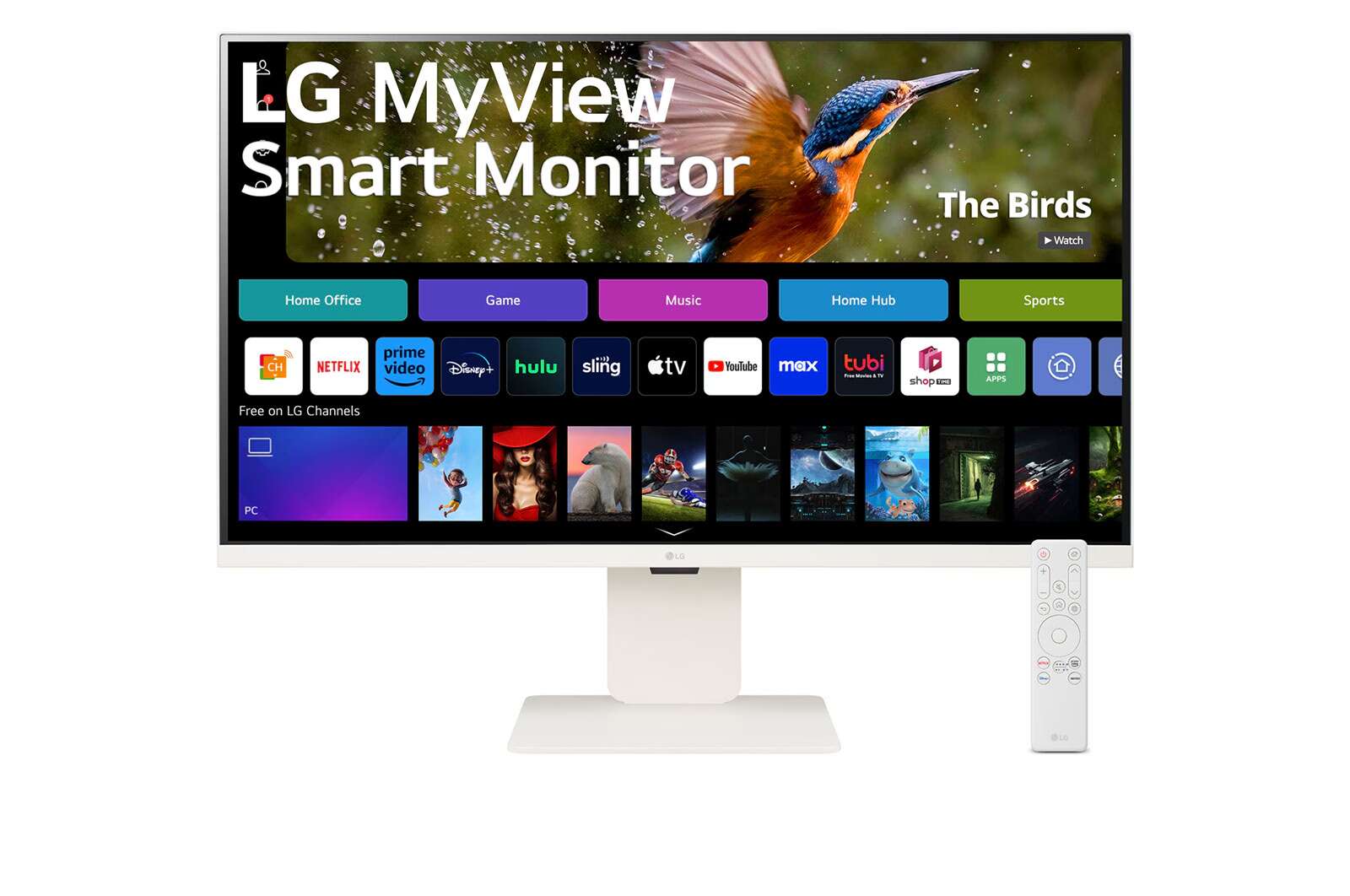 Lg 32" 32sr83u-w smart monitor tv