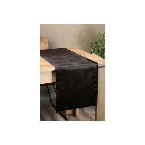 Royal1 bársony asztali futó Fekete 35x140 cm 39560380