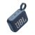 JBL Go 4 Blue Portable Bluetooth Speaker angled view