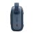 Side view of JBL Go 4 Blue Portable Bluetooth Speaker