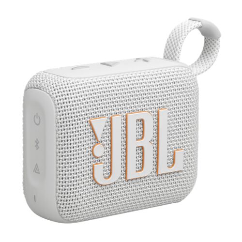 Difuzor Bluetooth portabil JBL Go 4, alb (JBLGO4WHT)