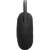 JBL Clip 5 portable Bluetooth speaker, side view, black