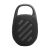 JBL Clip 5 black portable Bluetooth speaker, back view