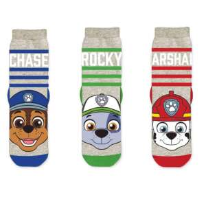 3 Paar Paw Patrol Socken für Kinder mit Chase, Rocky und Marshall - Babys & Toddler