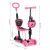ECOTOYS 5-in-1 rosa Roller mit Abmessungen