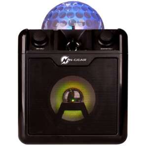 N-GEAR Block Disco Block 410/ 50W/ BT/ Disco LED/ 1x mikrofón/ čierna