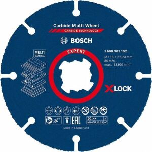 Tarcza tnąca Bosch Expert Carbide MultiWheel X-Lock - 115 mm 141656484 - Tarcza tnąca