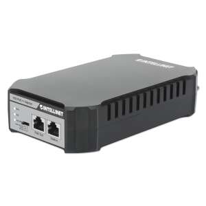 Intellinet 10G PoE++ Injector, 95W, 1 Port, IEEE 802.3bt/af/at kompatibel, Wandmontageoption - Intellinet