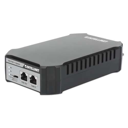 Intellinet 10G PoE++ Injector, 95W, 1 Port, IEEE 802.3bt/af/at kompatibel, Wandmontageoption