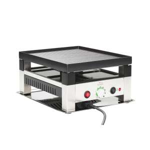 Solis SO128 Elektro-Grill, 5 in 1, Grill, Raclette, Wok, Pfannkuchen, Pizza - Tischgrills und Waffeleisen