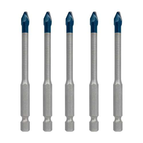 Bosch EXPERT HEX-9 HardCeramic Bohrer für Keramikbohrungen, 6 mm Durchmesser, 5 Stück