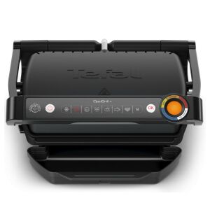 Tefal GC717810 OptiGrill+ Интелигентен контактен грил - Черен